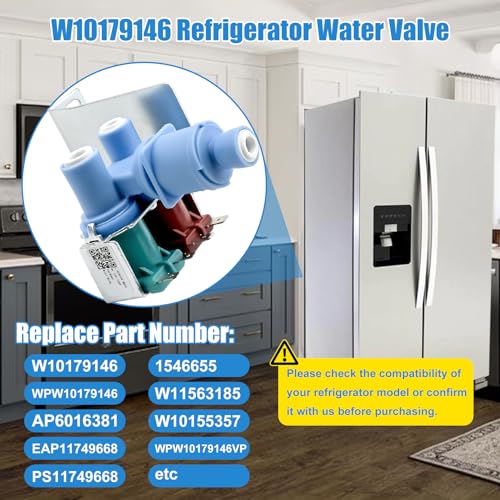 W10179146, WPW10179146 Water Inlet Valve Compatible - Image 4
