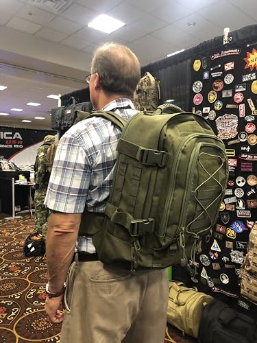 Large Tactical Backpack for Men, 64L Expandable Military - Image 3