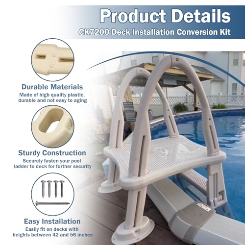 CK7200 Deck Mount Conversion Kit for A-Frame Above Ground Pool - Image 4