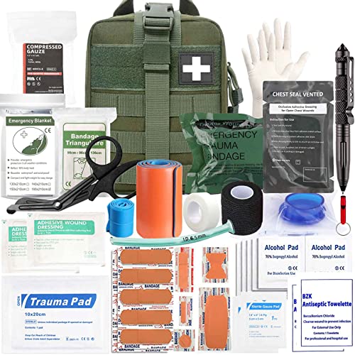 Ifak Trauma Kit, 74 Piece Upgrade Molle Refill Tactical First Aid - Image 2