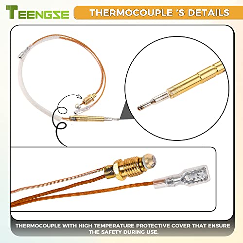 Brass Propane Safety Valve w/Thermocouple & Dump Switch - Image 6