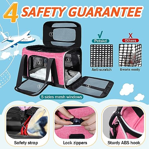 Top-Expandable Small Pet Carrier 18"x11"x11" Airline Approved - Image 6
