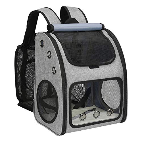 Expandable Cat Carrier Backpack, Large Space,Airline Approved, XL - Image 2