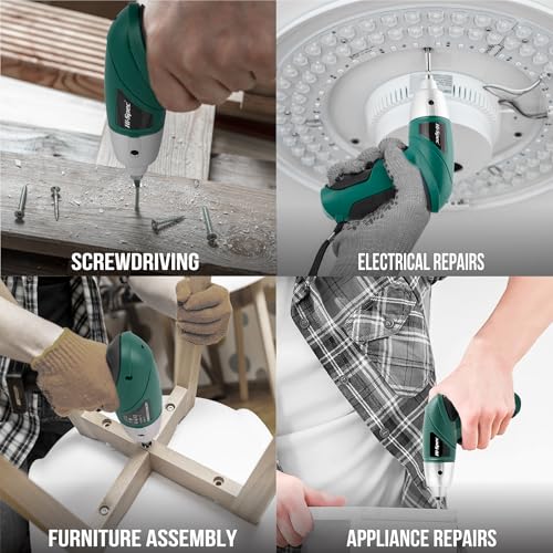 Hi-Spec 3.6V USB Electric Screwdriver for Home Repairs | Hand Tools - Image 7