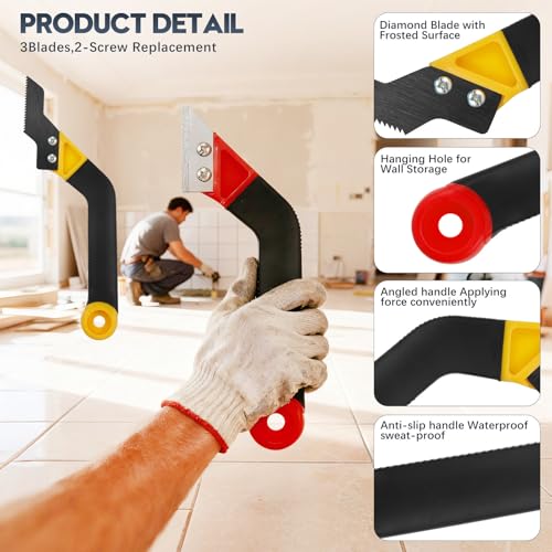 33 Pack Grout Removal Tool Kit, Tile & Caulk Remover | Bathroom Fix - Image 4