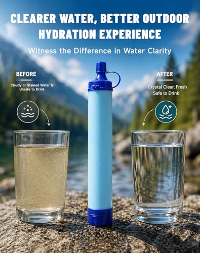 Water Filter, Lightweight Portable Water Filter Straw (1) - Image 6