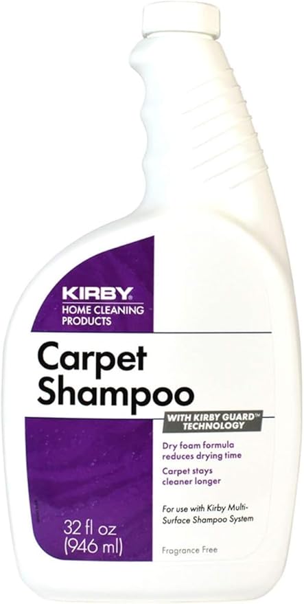 Genuine Kirby Foaming Carpet Shampoo (Unscented) 32oz Kirby Part #252703