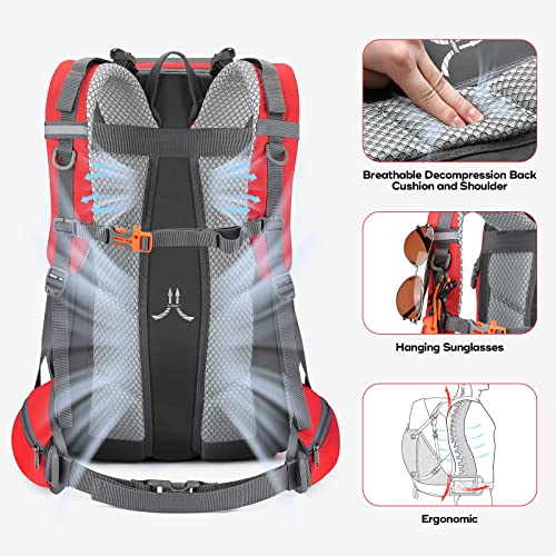 Maelstrom 40L Hiking Backpack, Lightweight Camping Daypack - Image 6