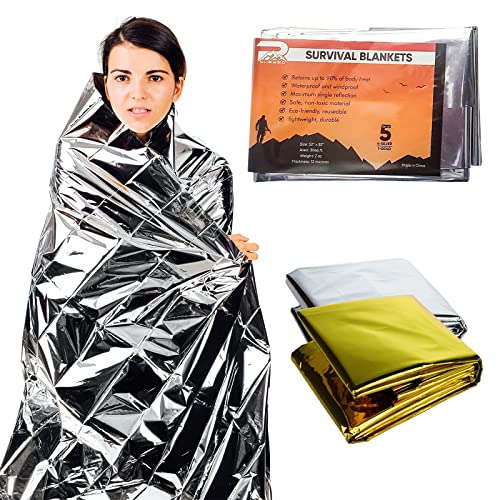 Survival Blankets - Waterproof & Windproof Emergency Cover - Image 6