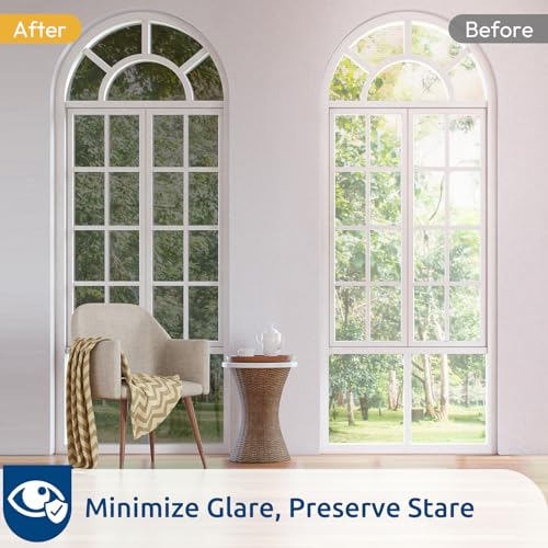 rabbitgoo Window Privacy Film One Way, 17.5" x 78.7" - Image 7