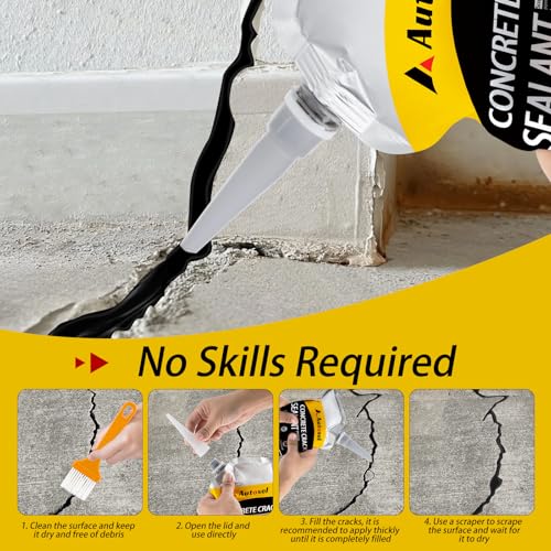 6 Pack Concrete Repair Filler – Heavy-Duty Cement Crack | Home Repair - Image 6
