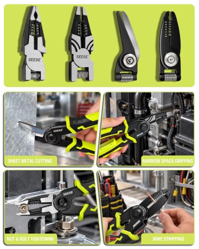 SEESE Wire Stripper for 10-22 AWG wires, Multi-Purpose - Image 5