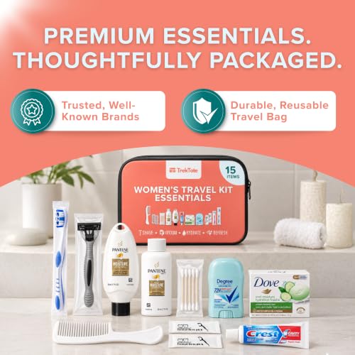 Hygiene Kits Bulk 25 Pack Womens Travel Size Toiletries - Image 4