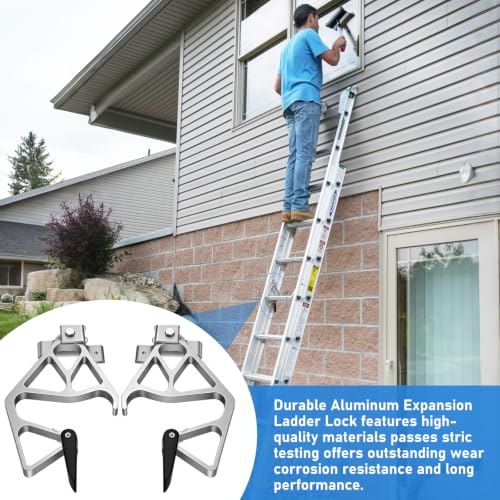 Aluminum Extension Ladder Locks for Werner 28-11 Rung Lock Kit - Image 6