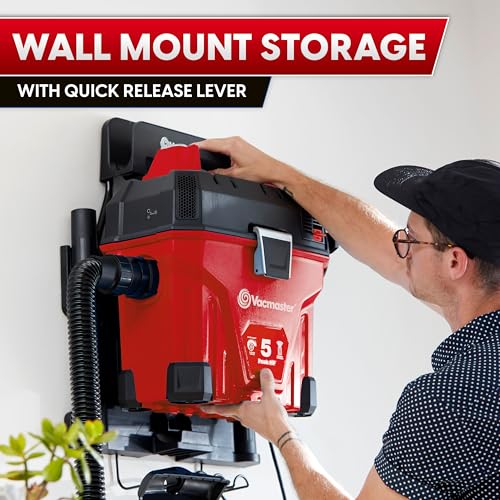 Vacmaster VWMB508 1101 5-Gal 5 PHP Remote Control Wall | Home Repair - Image 5