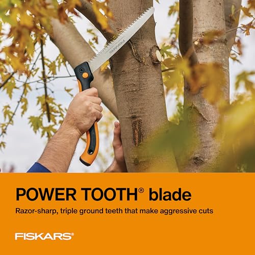 Fiskars 10" Folding Pruning Saw with Dual Position Locking Blade - Image 5