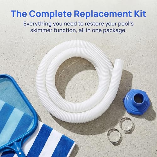25016 Above Ground Pool Skimmer Hose and Adapter B Kits 11238 - Image 4