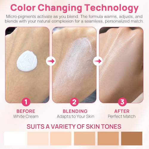 Color Changing Foundation Serum 30ML,Daily Office & Weekend - Image 6