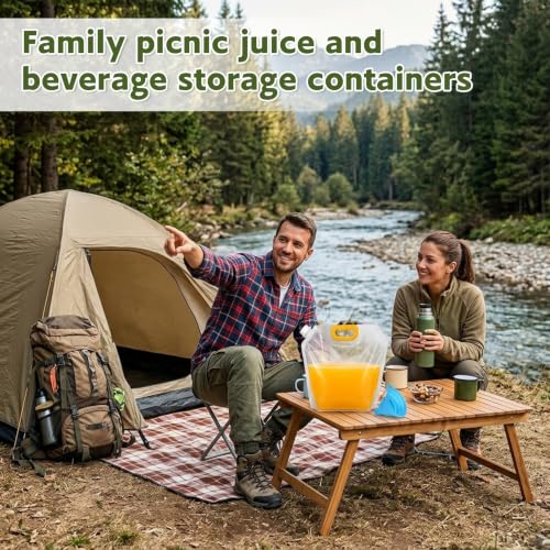 36Pcs 1.3Gallon Collapsible Water Storage Bag with Funnel - Image 7