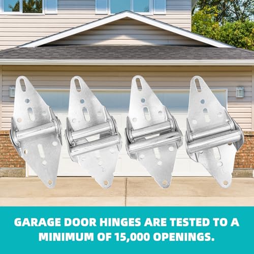 8 Pcs Garage Door Hinges #1#2#3#4 - Image 5