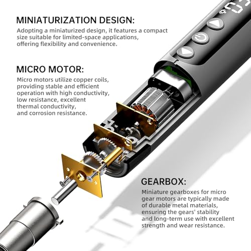 120-IN-1 Mini Electric Screwdriver Set is a comprehensive | Hand Tools - Image 4