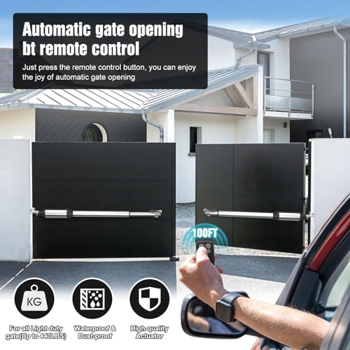 C01 Automatic Gate Opener with Remote Complete Kit for Swing Gate - Image 3