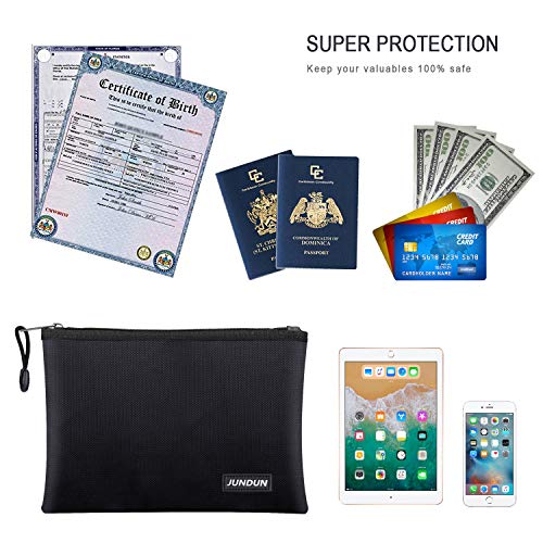 Fireproof Document Bags,14.2”x 10.0”Waterproof Fireproof - Image 6