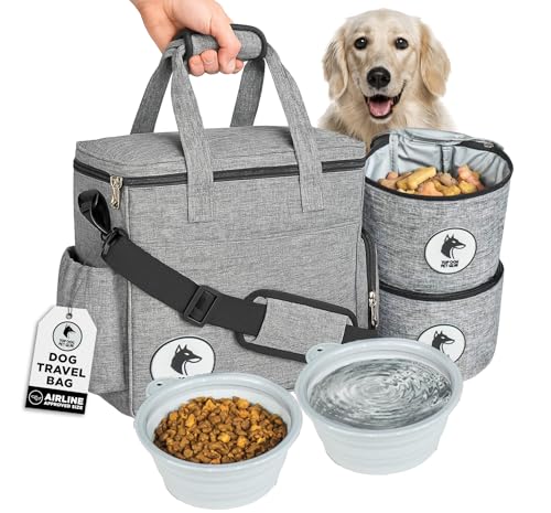 Dog Travel Bag for Supplies - Airline Approved Pet | Travel Essentials - Image 2