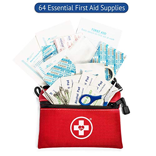 Swiss Safe 2-in-1 10 Pack Camping First Aid Kit for Travel & Car - Image 5