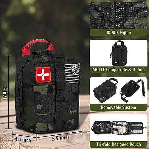ABPIR Survival First Aid Kit, 170 PCS Survival Kits - Image 3