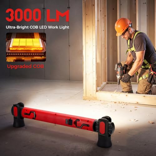 Magnetic Work Light Bar, Rechargeable Under Hood LED for Mechanic - Image 3