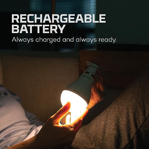 NEBO Blackout Backup Emergency Bulb, 850 Lumens, E26 Screw Base - Image 7