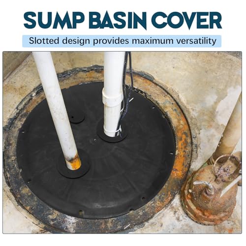 Two Round Holes Sump Pump Cover, Septic Tank Lid, 20.5 Inch - Image 6