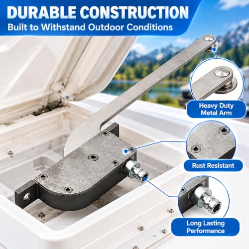 RV Roof Vent Operator Assembly for Ventline Ventadome - Image 4