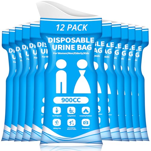 Disposable Urine Bag for Travel - 900ML Portable Pee Bags - Image 2
