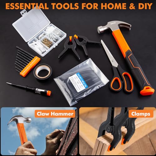 XOOL 368 Piece Home Repair Tool Kit with Drawer Toolbox | Hand Tools - Image 6