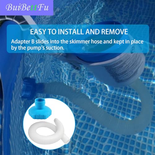 25016 Above Ground Pool Skimmer Hose and Adapter B Replacement - Image 6