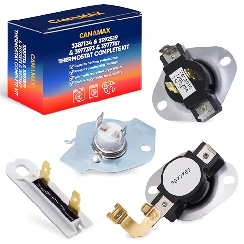 【Upgraded】 3387134 3977767 3392519 Dryer Thermostat Fuse - Image 2