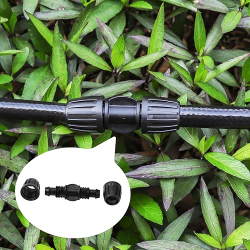 MIXC 1/2 Inch Drip Irrigation Fittings Barbed Coupling 6 Pack - Image 3