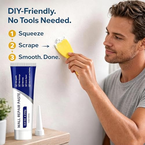 2Pcs Wall Repair Paste Tube, Drywall Repair Kit - Image 6