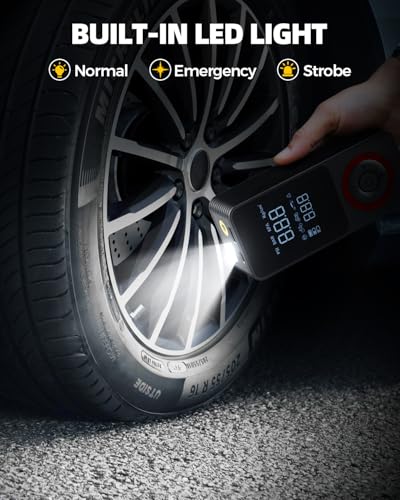 Tire Inflator Portable Air Compressor with Long Runtime - Image 6