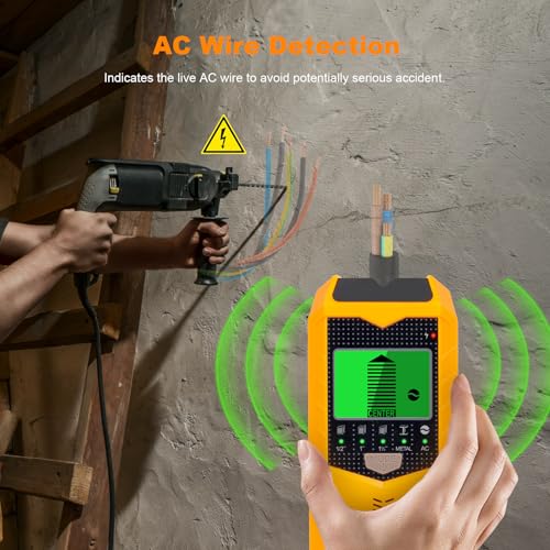 Stud Finder Wall Scanner, 5 in 1 Stud Detector with Smart - Image 6