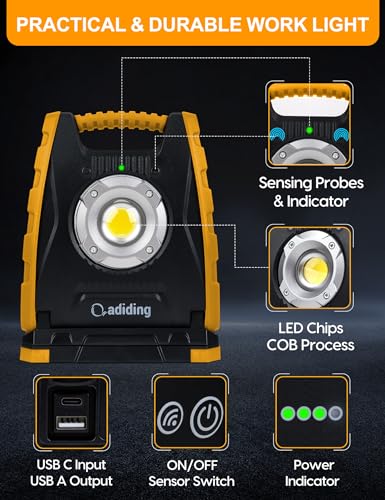 Rechargeable LED Work Light 4400mAh, Portable Underhood - Image 3