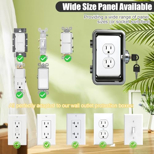 Socket Lock, Child Proof, ABS Bite Resistant Safety Box | Hand Tools - Image 7