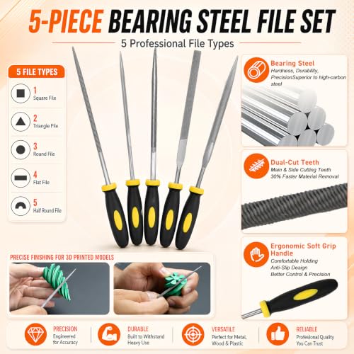 77 PCS 3D Printer Tool Kit with Storage Case,3D Printing | Home Repair - Image 5