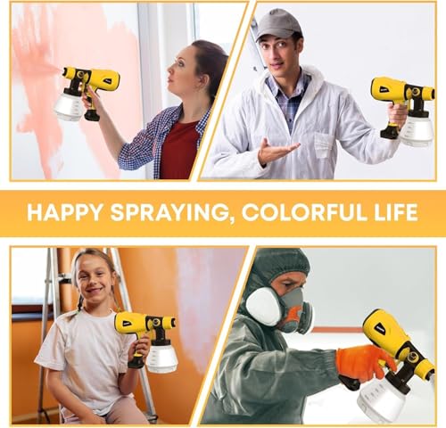 1000W HVLP Paint Sprayer for Furniture and House Painting - Image 6