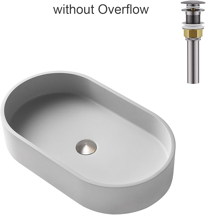 Bathroom Sink Drain with Strainer Basket and Pop-Up Drain Stopper Set (Brushed Nickel, Without Overflow)