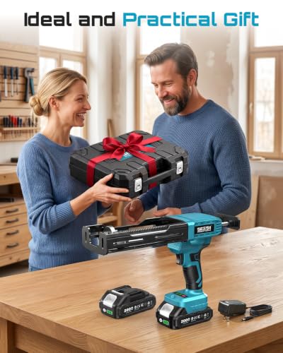 SEESII Electric Dual Cartridge Epoxy Gun 400ML (1:1) with 2 - Image 3