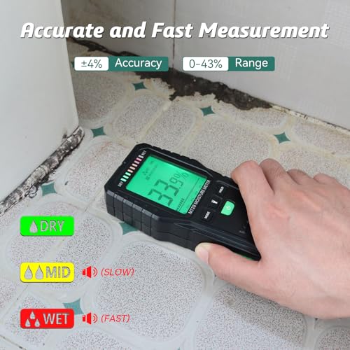 RDINSCOS Pinless Moisture Meter - Image 4