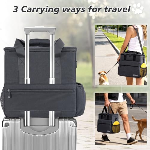 5 Set Dog Travel Bag for Supplies, Dog Lovers - Image 6